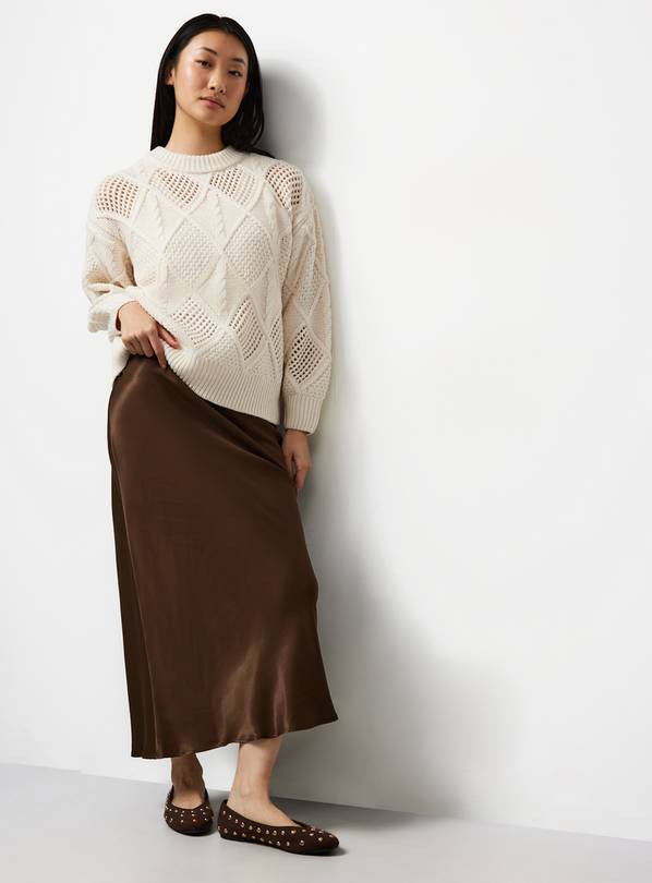 Cream Cable Knit Jumper 8 | Tu Clothing