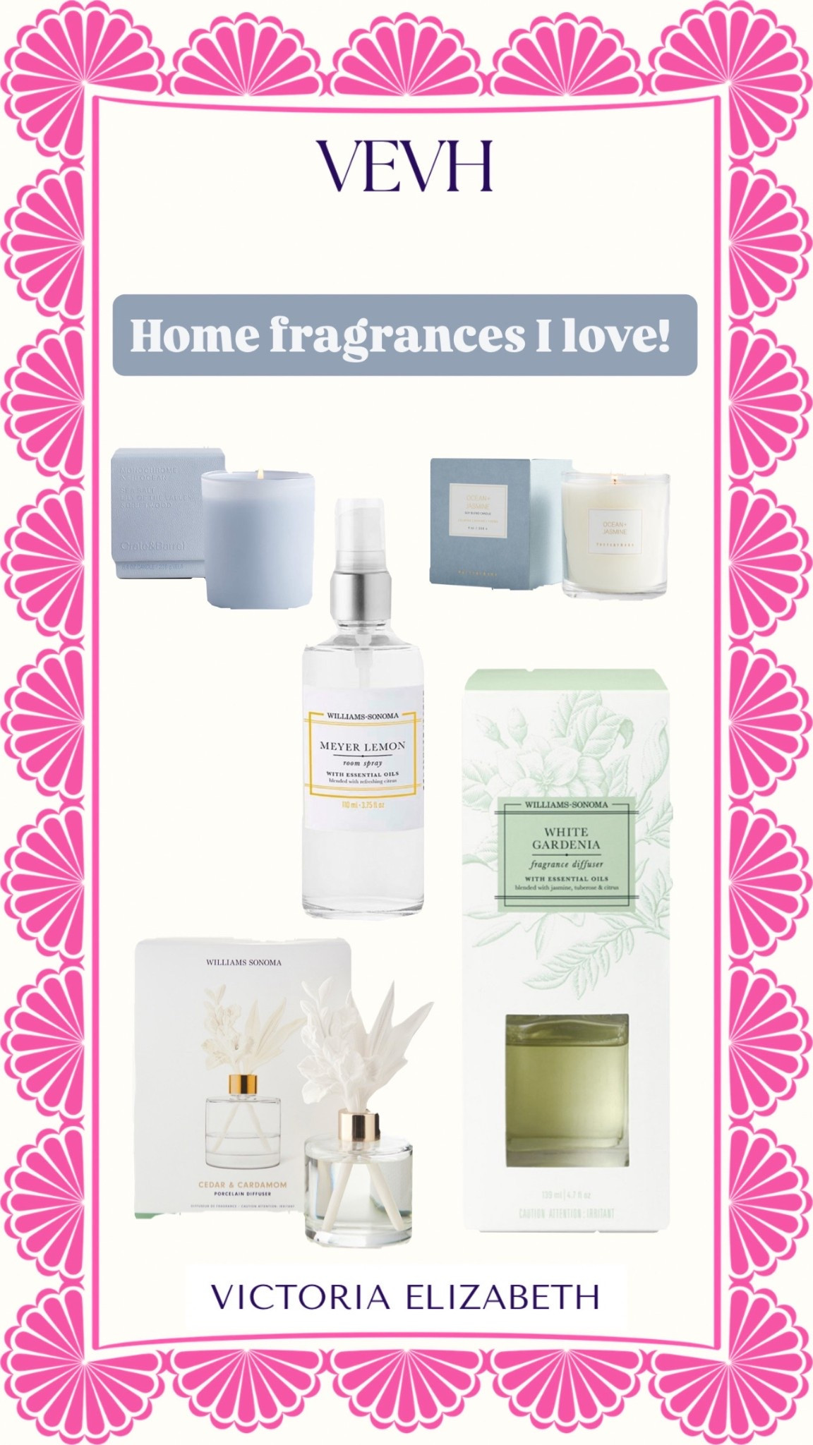 Home fragrances I keep re-buying! I love all of these, in either diffuser or candle form. Such fresh & light scents for summer- they’re perfect for your home! 

#LTKHome