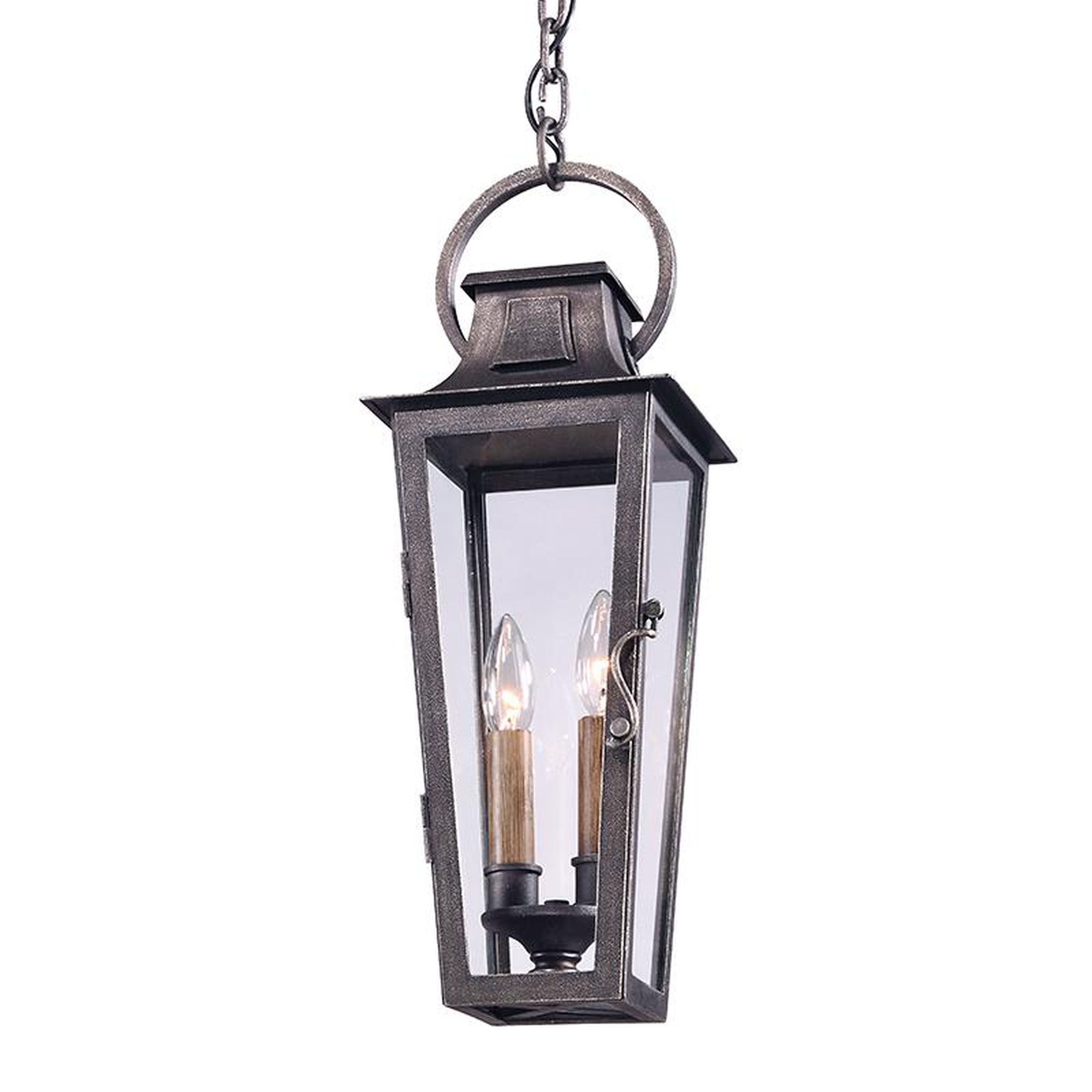 Parisian Square 20 Inch Tall 2 Light Outdoor Hanging Lantern by Troy Lighting | 1800 Lighting