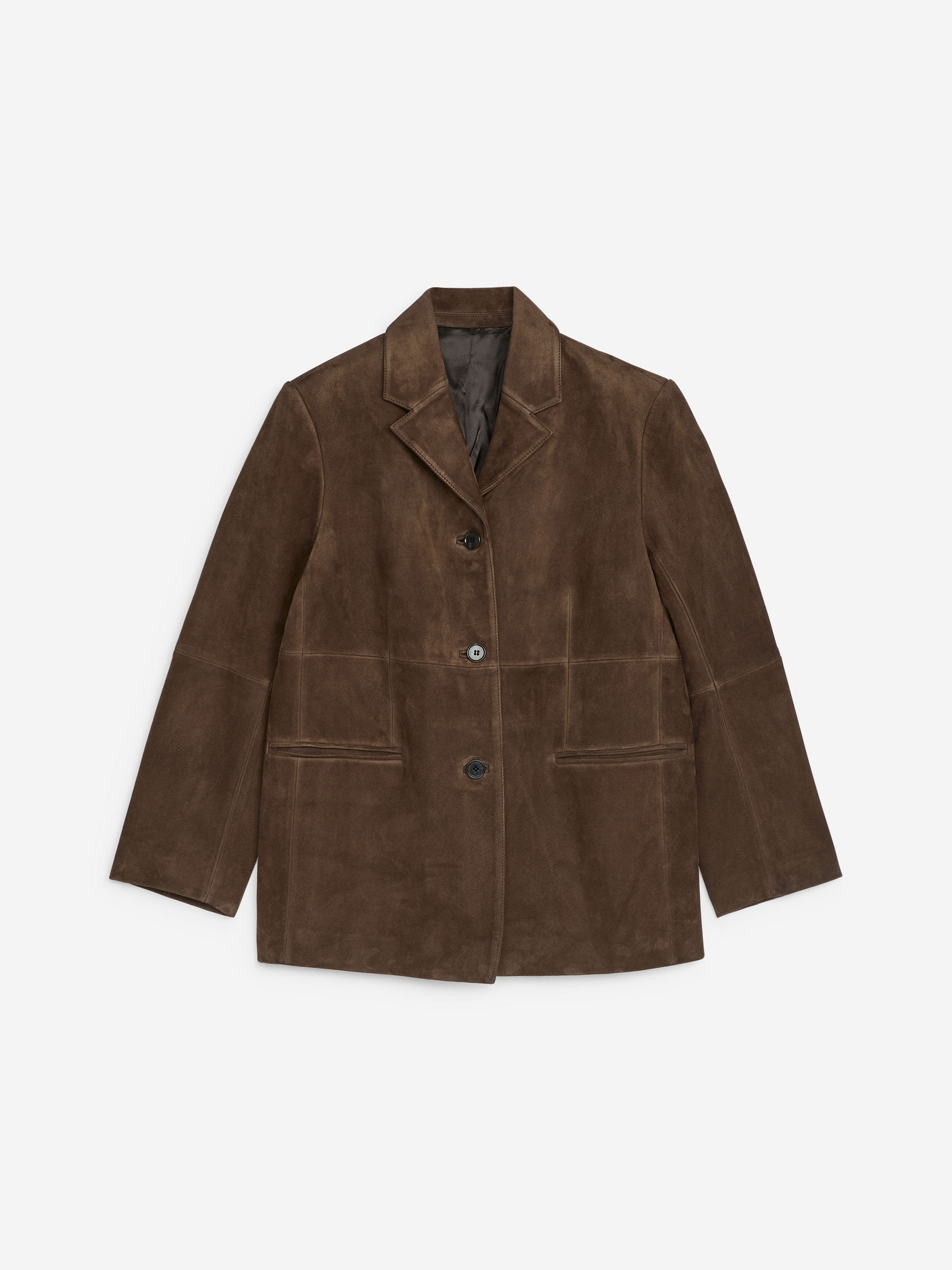 Lockerer Veloursblazer – Dunkelbraun – Damen – ARKET DE | Arket EU