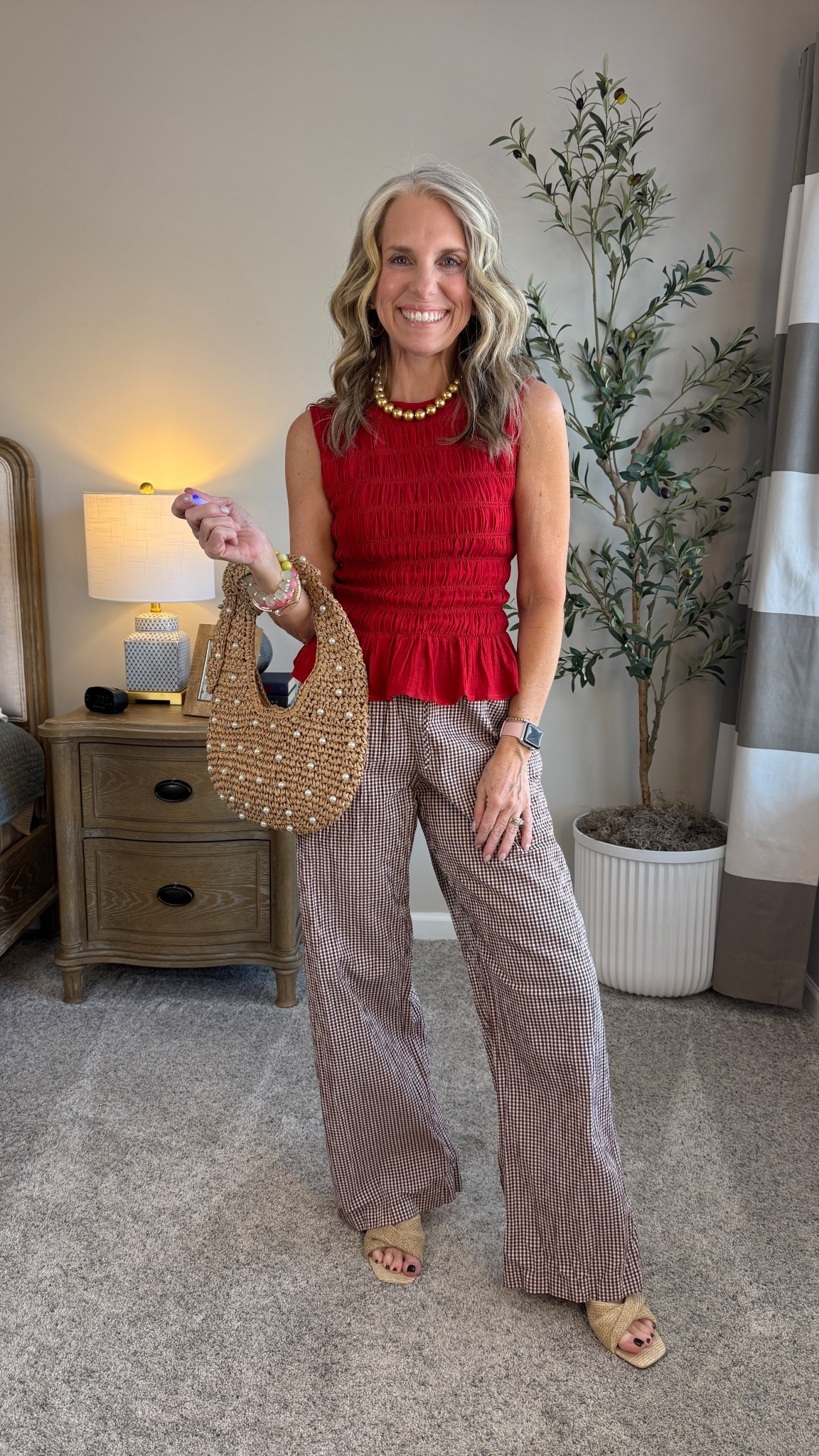 Target deal days. Gingham pants, smocked top

#LTKgrwm #LTKOver40