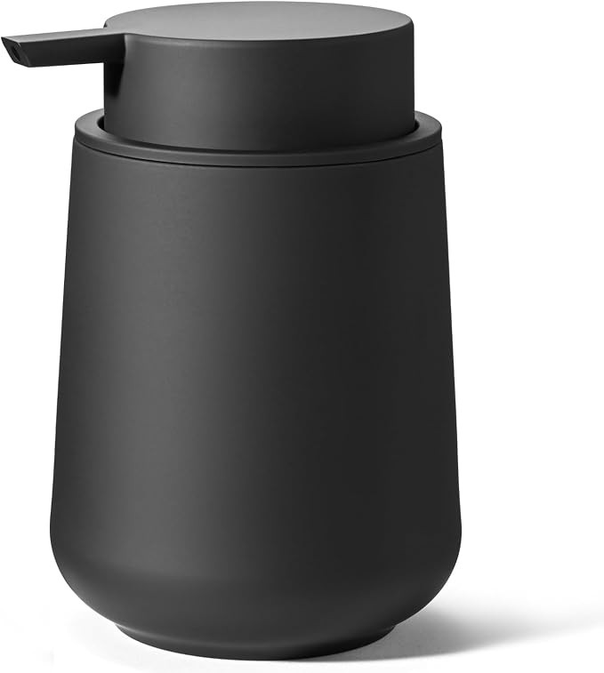 Liquid Hand Soap Dispenser Plastic 11 oz Refillable Soap Bottle for Bathroom & Kitchen Countertop... | Amazon (US)