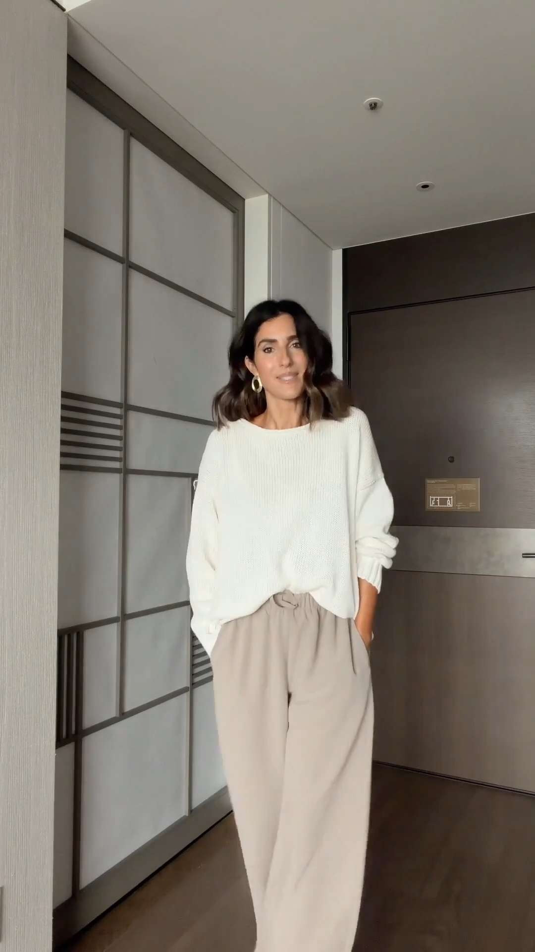 Hello from Tokyo Japan! 🇯🇵 wanted to share what I’m wearing today. It’s a bit rainy out so I have two options for layers. What do you like best? I’m just shy of 5-7” wearing the size small pants from @Aritzia  and size large knit sweater for an oversized fit from @Target  and XS leather jacket from @Zara 

 #LTKgrwm #LTKootd #LTKSeasonal
