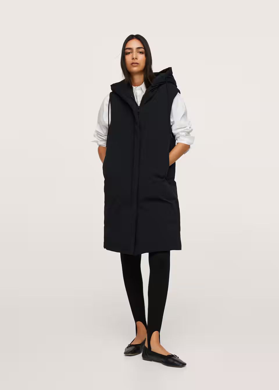 Water-repellent quilted gilet | MANGO (US)