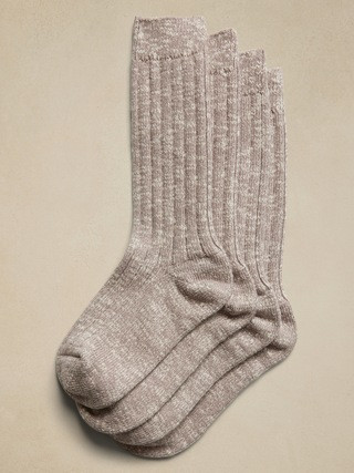 Marled Boot Sock 2-Pack | Banana Republic (US)