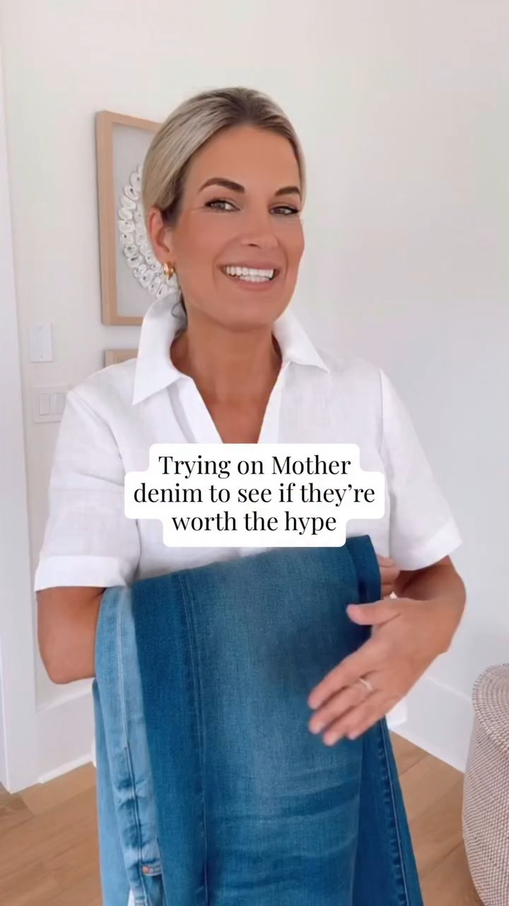 Denim that makes your 🍑 look fabulous and doesn’t give you muffin top. Yes, they are worth the hype and they’re on sale!! If you’re in between sizes, I would go up.

#LTKTall #LTKOver40 #LTKSaleAlert