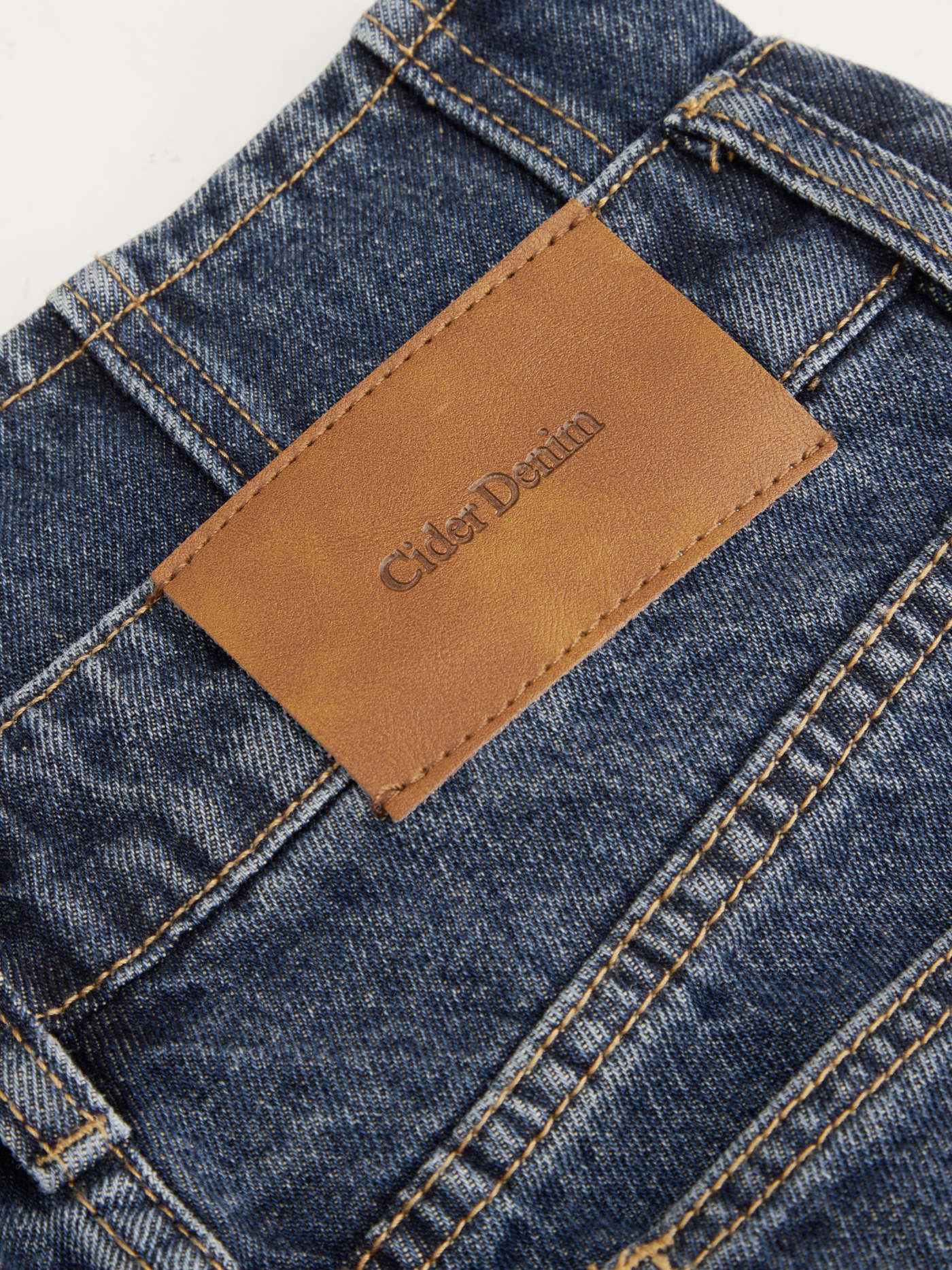 Western Outfits City Chic Denim Double High Rise Solid Button Wide Leg Jeans For School Daily Cas... | Cider