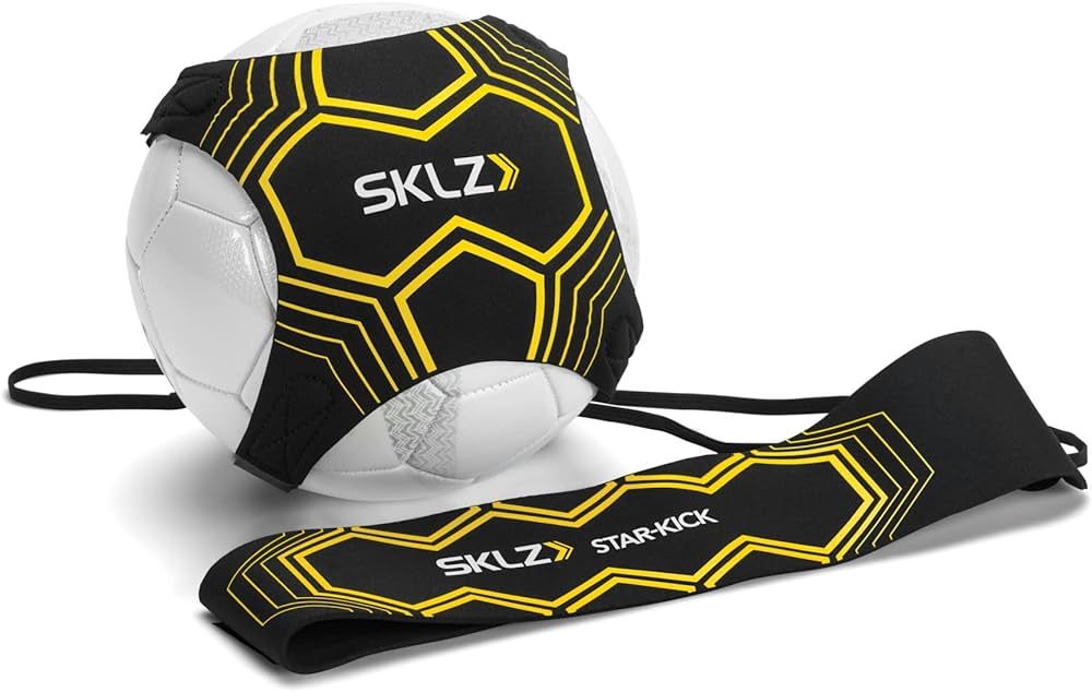SKLZ Star-Kick Hands-Free Adjustable Solo Soccer Trainer - Fits Ball Sizes 3, 4, and 5 | Amazon (US)
