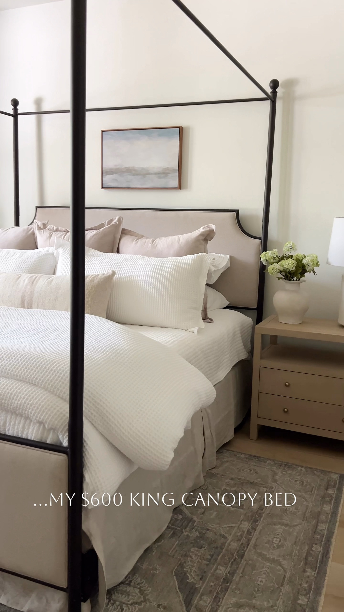 This canopy bed is back in stock and on sale for $600 for a king!! 

This rug is also on sale and you can stack REMIEXTRA5 on top of website codes too!

#LTKHome #LTKSaleAlert #LTKStyleTip