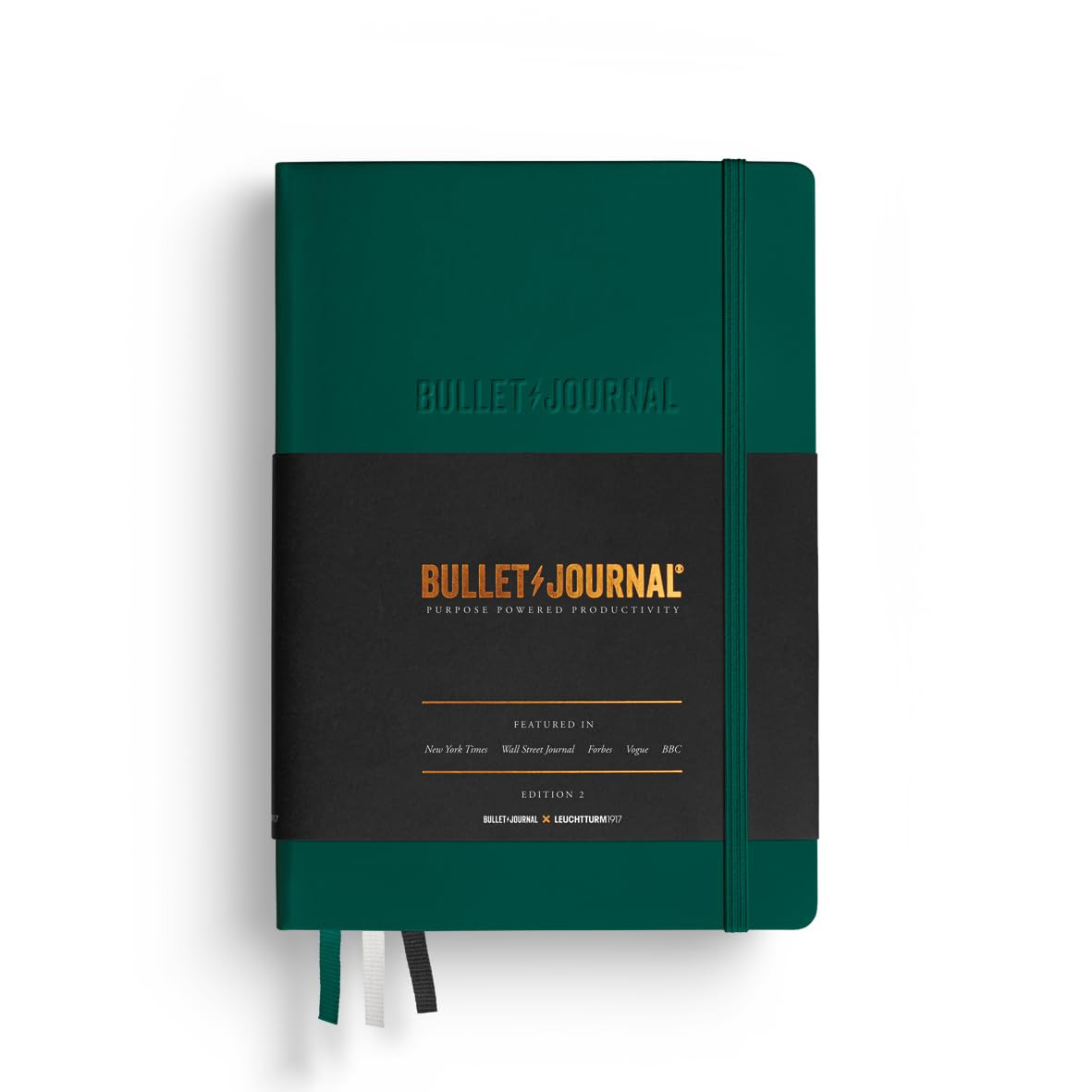 LEUCHTTURM1917 368952 Bullet Journal Edition 2 Green23, Medium A5, Hardcover, 206 Numbered Pages,... | Amazon (US)