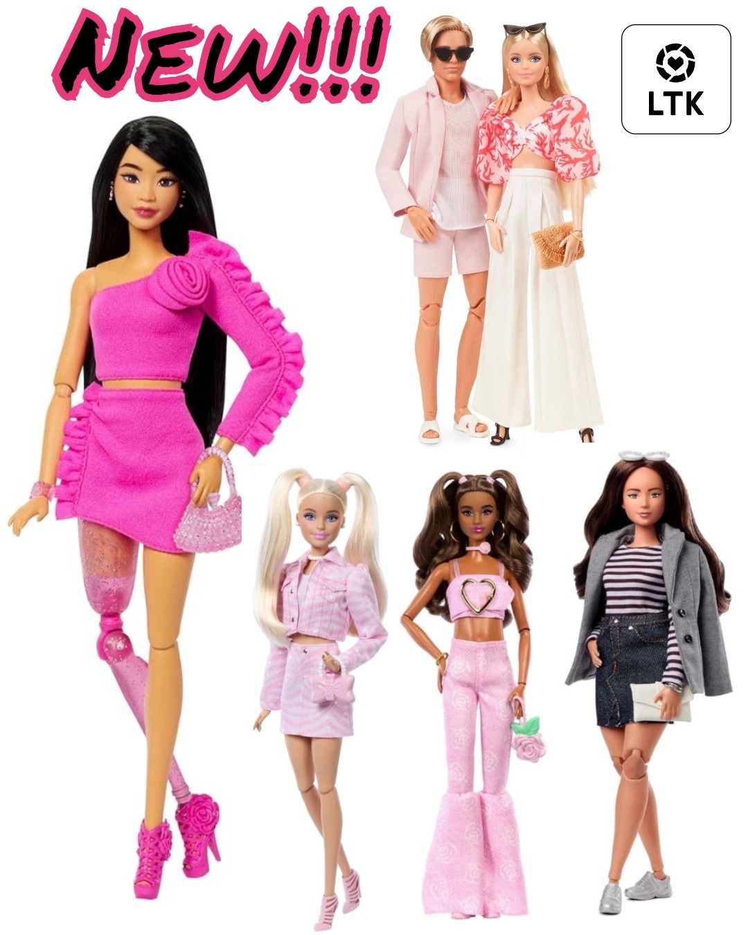 New! Barbie Style Dolls. More styles coming. 

#LTKKids #LTKSaleAlert #LTKmomlife