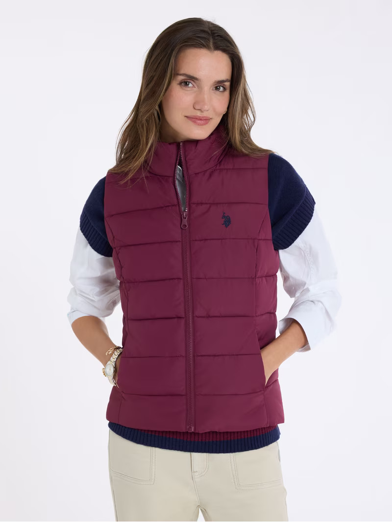 U.S. Polo Assn. Women's Puffer Vest | Walmart (US)