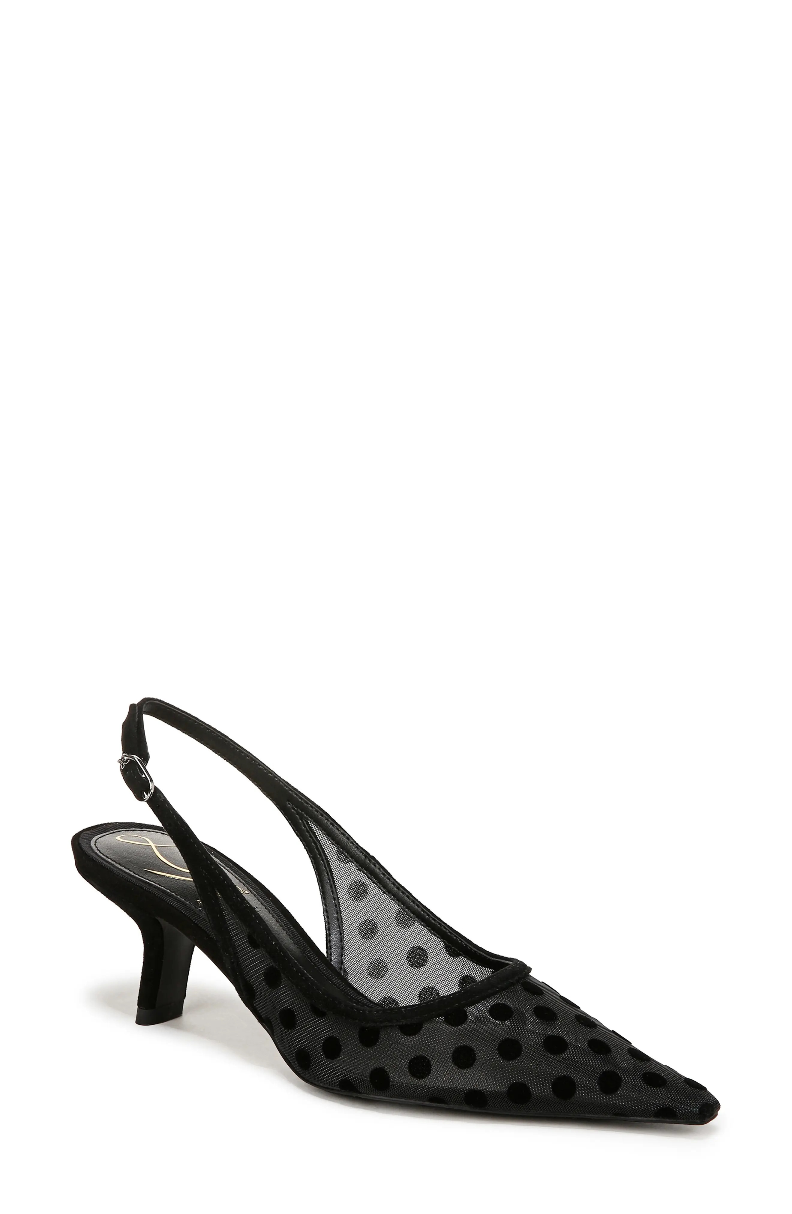 Sam Edelman Bianka Slingback Mesh Pointed Toe Pump (Women) | Nordstromrack | Nordstrom Rack