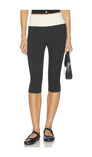 LIONESS Canyon Capri in Black. - size L | Revolve Clothing (Global)
