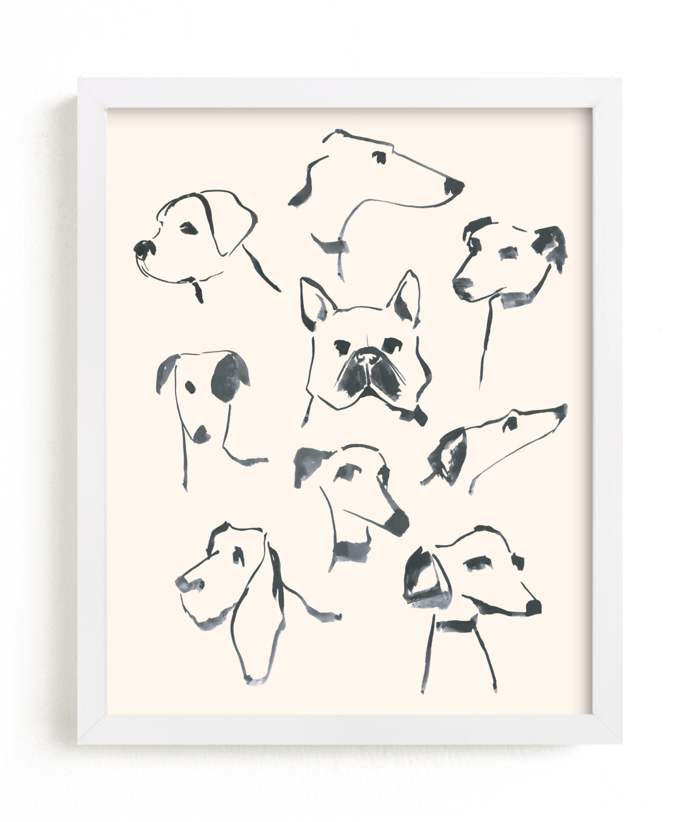 "Dog study" - Open Edition Children's Art Print by Teju Reval. | Minted
