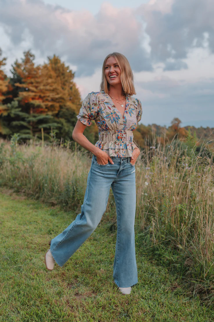 In A Tizzy Top | Vestique