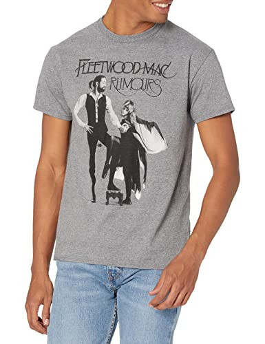 Fleetwood Mac unisex adult Official Fleetwood Mac Rumors Graphite Heather T-shirt T Shirt, Graphite, X-Large US | Amazon (US)