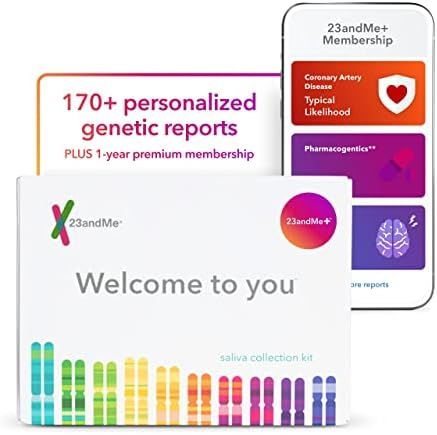 23andMe+ Premium Membership Bundle: Personal Genetic DNA Test Including full Health + Ancestry Se... | Amazon (US)
