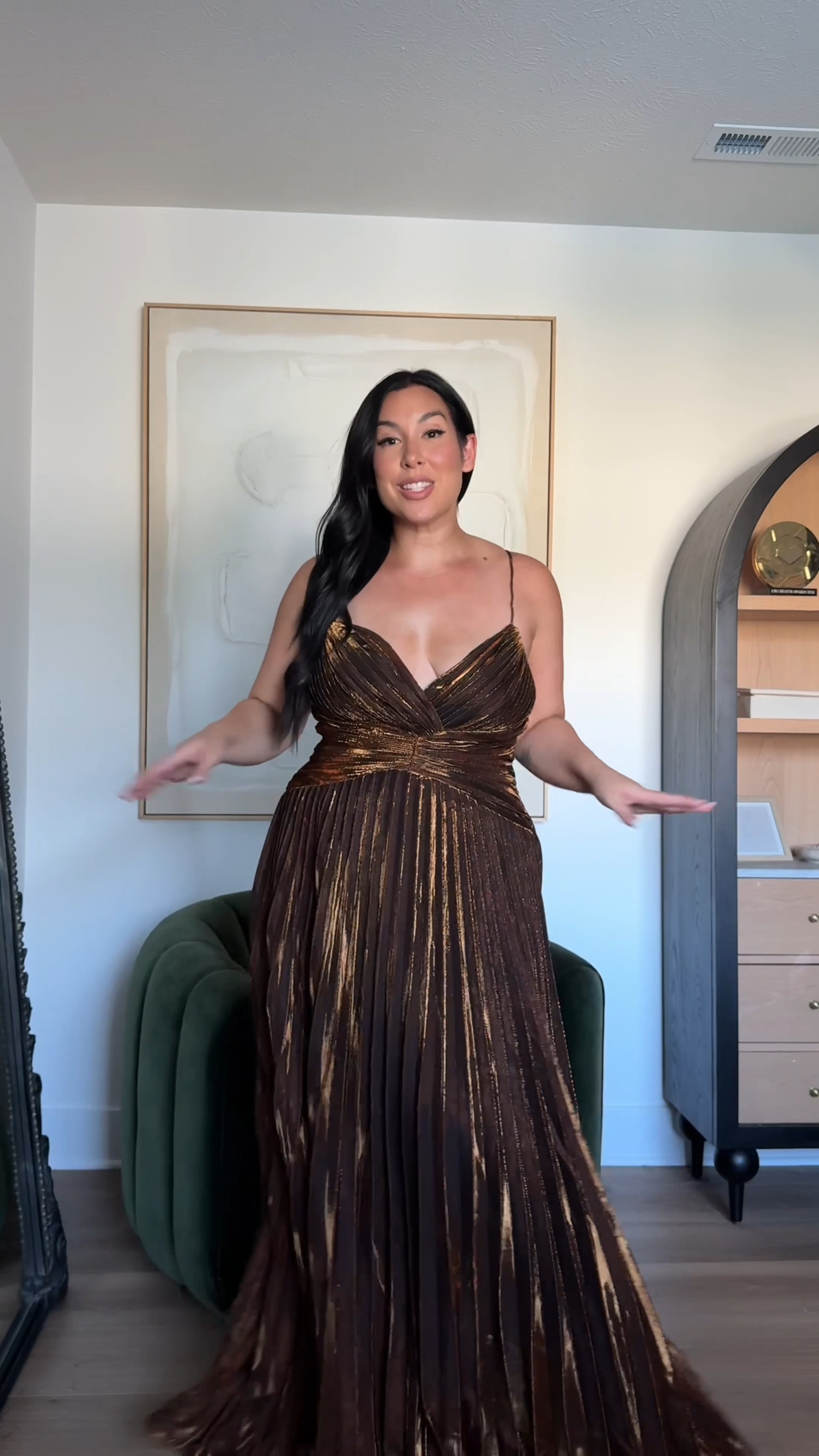 This dress is stunning! Mid size, occasion wear, fall

#LTKootd #LTKMidsize