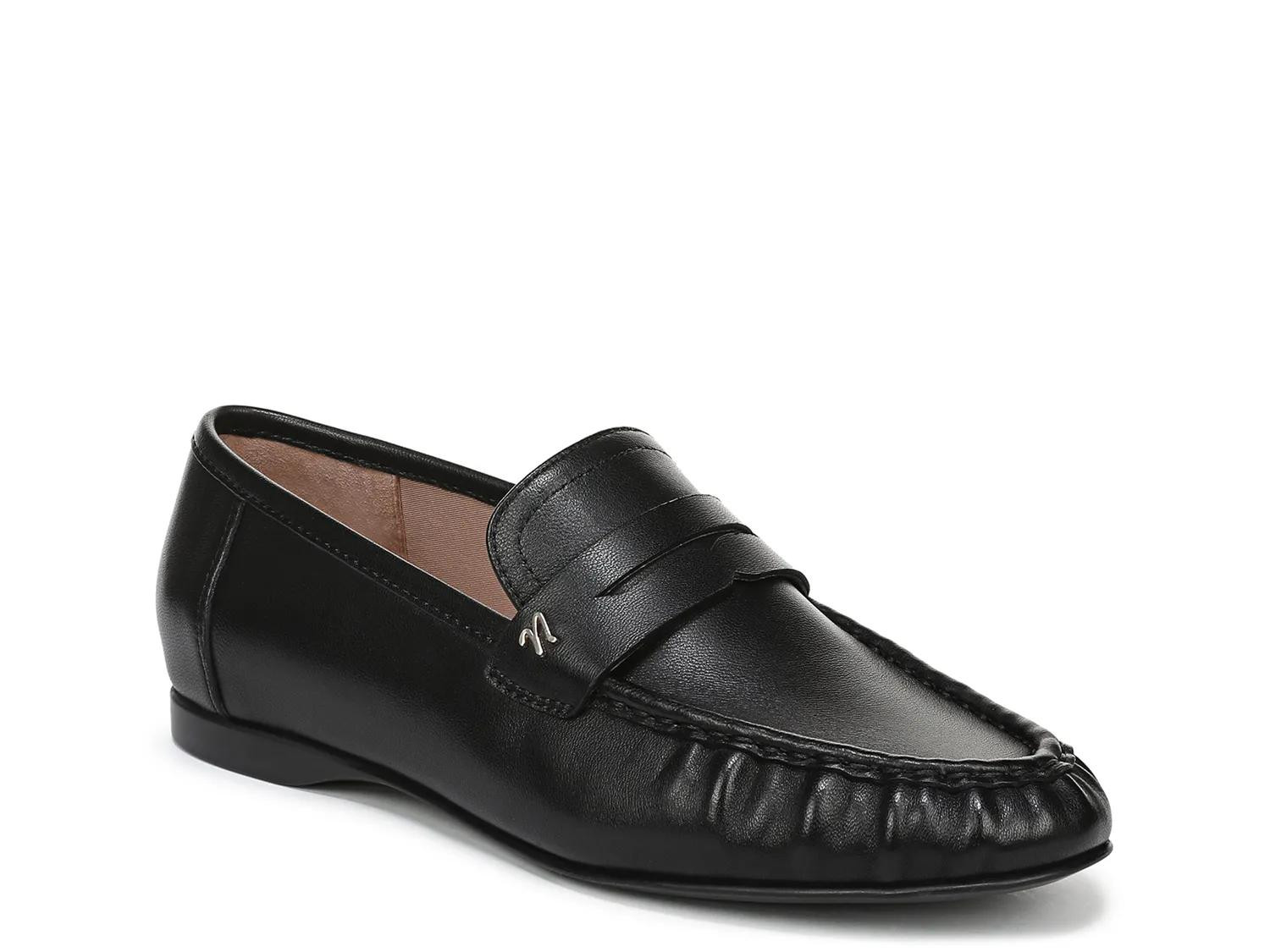 Naturalizer Bloom Loafer | Women's | Black Leather | Size 10.5 | Loafers | DSW