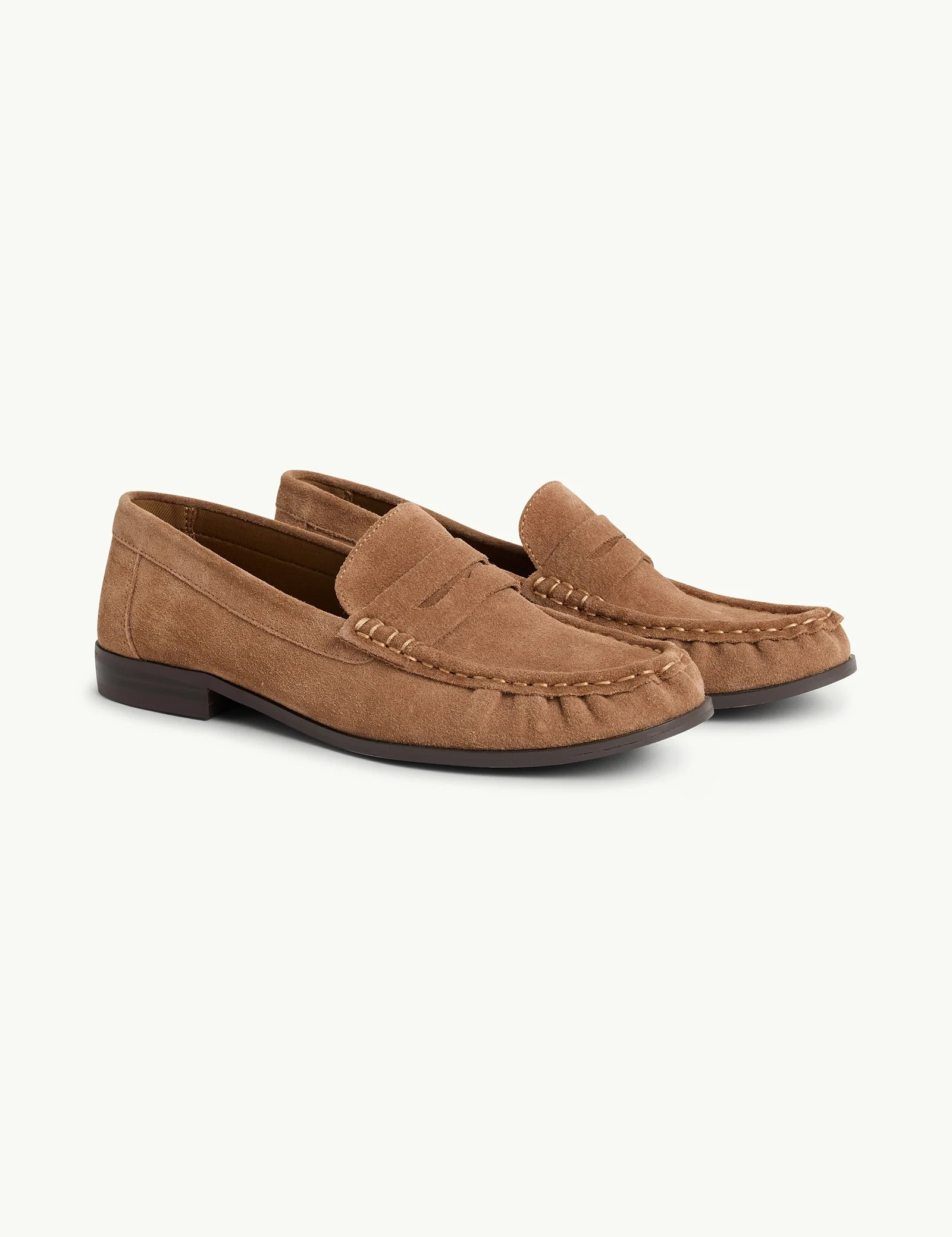 Tan Suede Loafers | Nobody's Child