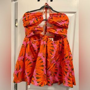 NWT Farm Rio Pink Copacabana Mini Dress | Poshmark