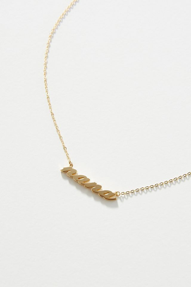 Thatch Family Monogram Necklace | Anthropologie (US)