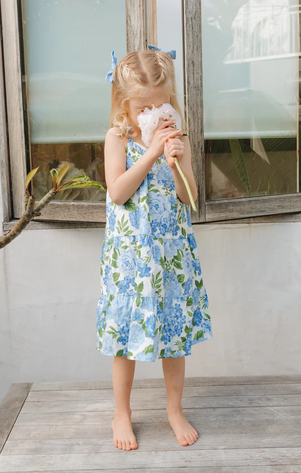 Pia Dress ~ Cottage Floral Blue | Show Me Your Mumu