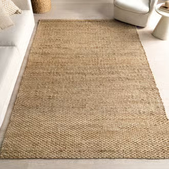 Rugs USA Natural Natura Handspun Jute rug - Natural Fibers Rectangle 6' x 9' | Rugs USA