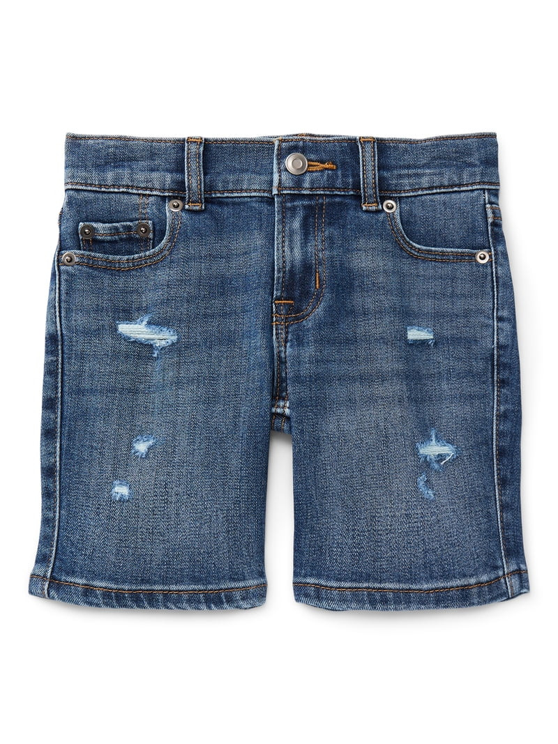 Wonder Nation Boys Denim Shorts, Sizes 4-18 Husky | Walmart (US)