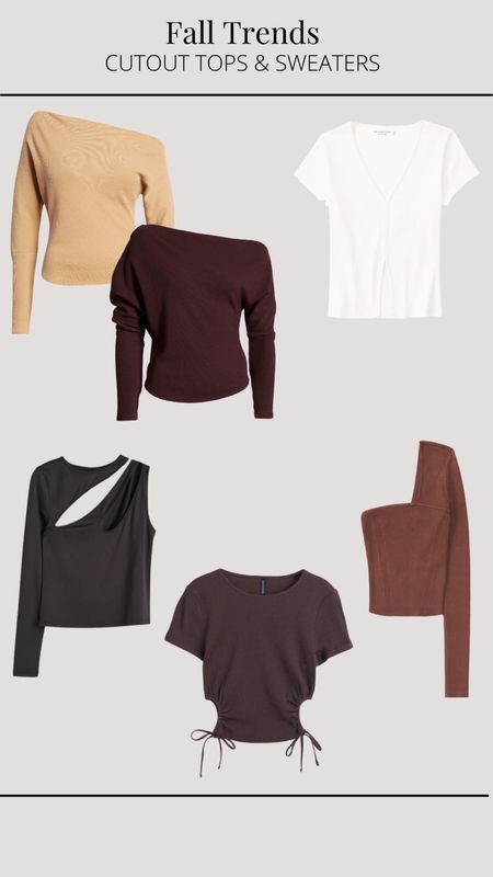 Fall Trends: Cutout/Asymmetrical Sweaters! Elevated basics perfect for fall! 

#LTKfit #LTKstyletip #LTKSeasonal