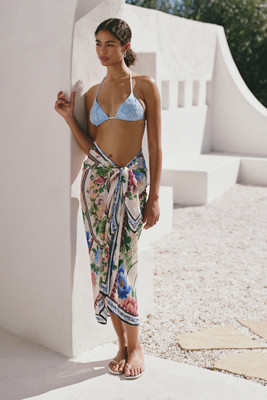 Agua Bendita Marine Pareo Cover-Up | Anthropologie (US)