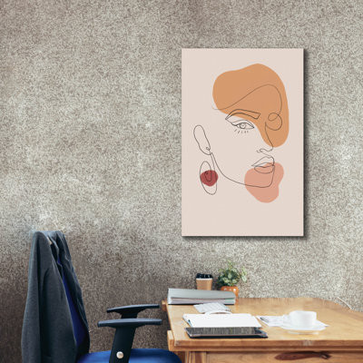 'Abstract Portrait' by Svetlana Aleynikova Canvas Wall Art | Wayfair North America