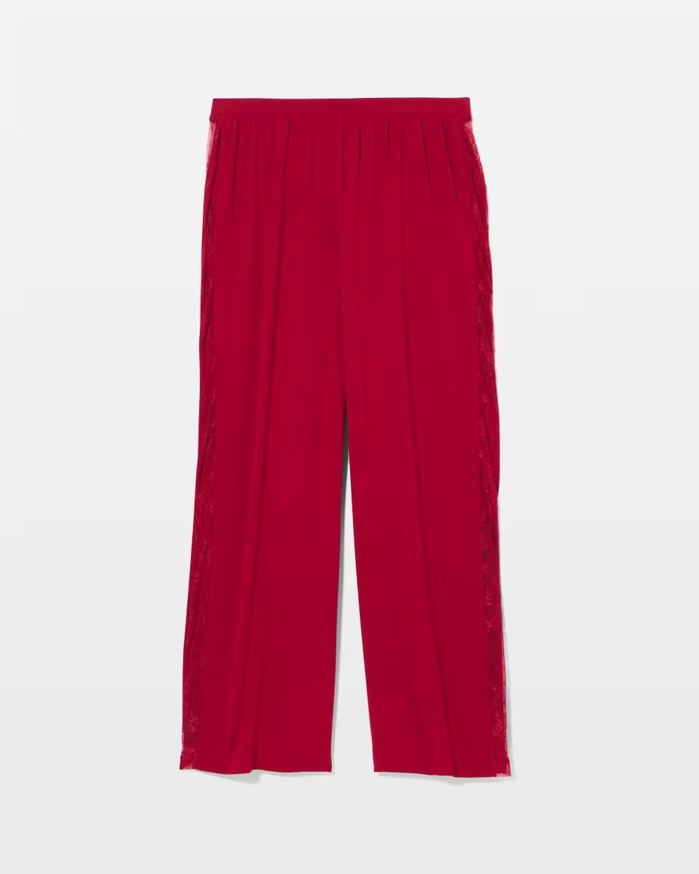 Lace Relaxed Wide Leg Pajama Pant | Soma | SOMA
