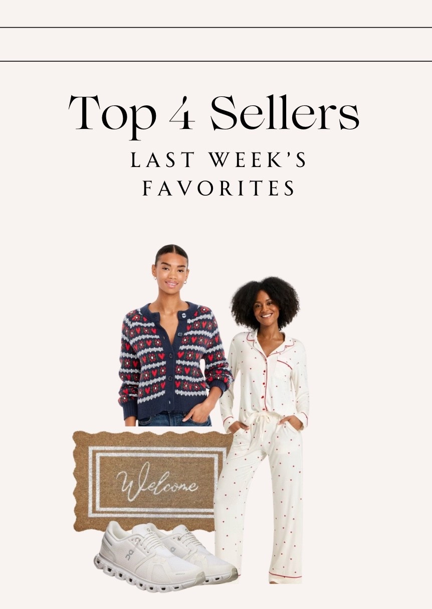 Last week’s top 4 sellers! 

#LTKSaleAlert #LTKSeasonal #LTKFindsUnder100