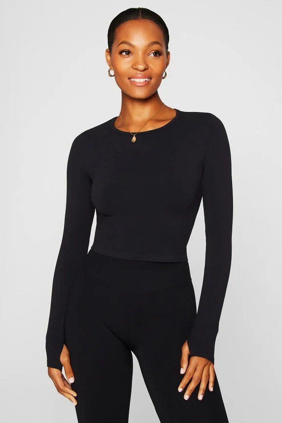 Sleek Seamless Long-Sleeve Top | Fabletics