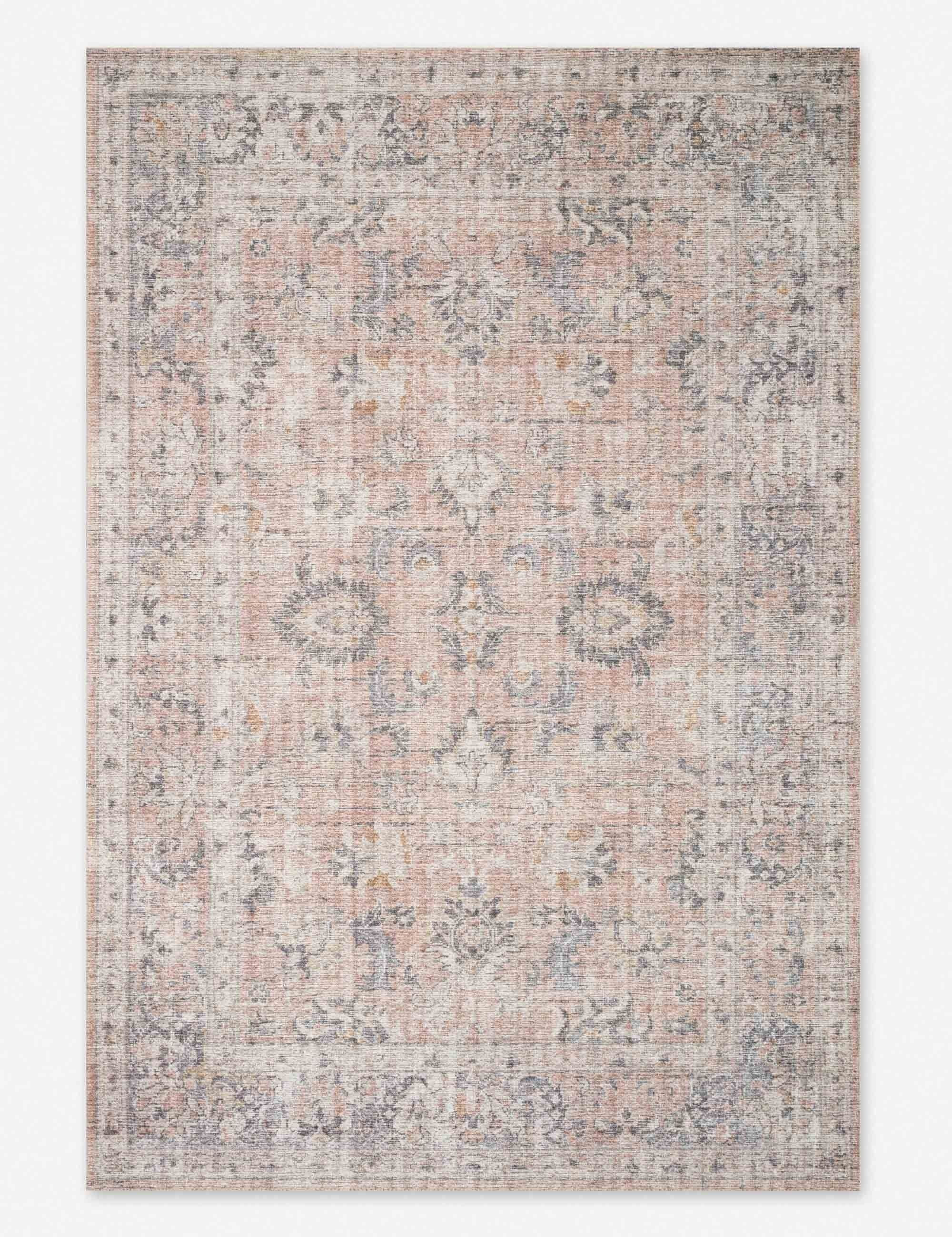 Roze Rug, Blush and Grey | Lulu and Georgia 