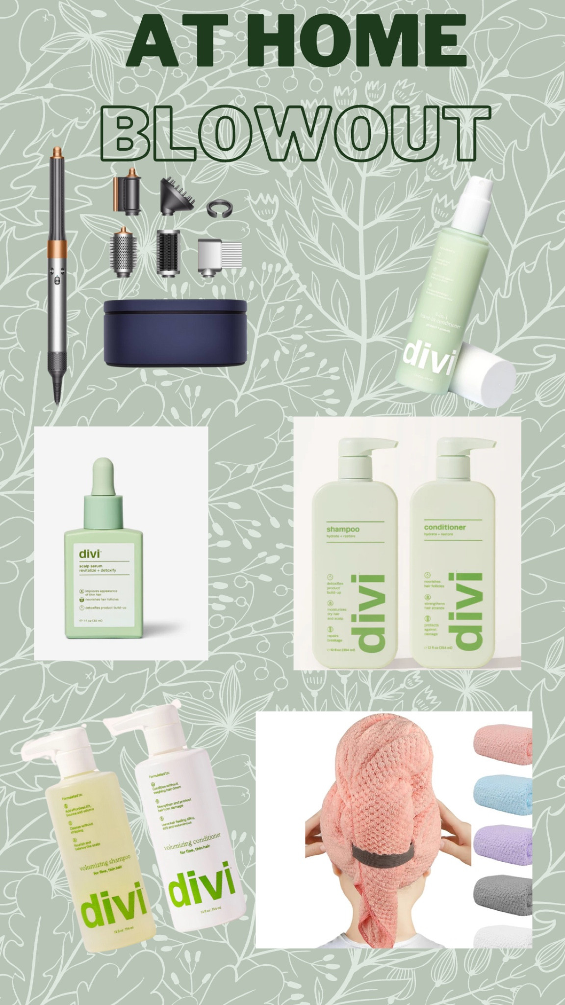 All the tools/ products you need for a healthy bouncy at home blowout!! 

#LTKstyletip #LTKSeasonal #LTKbeauty