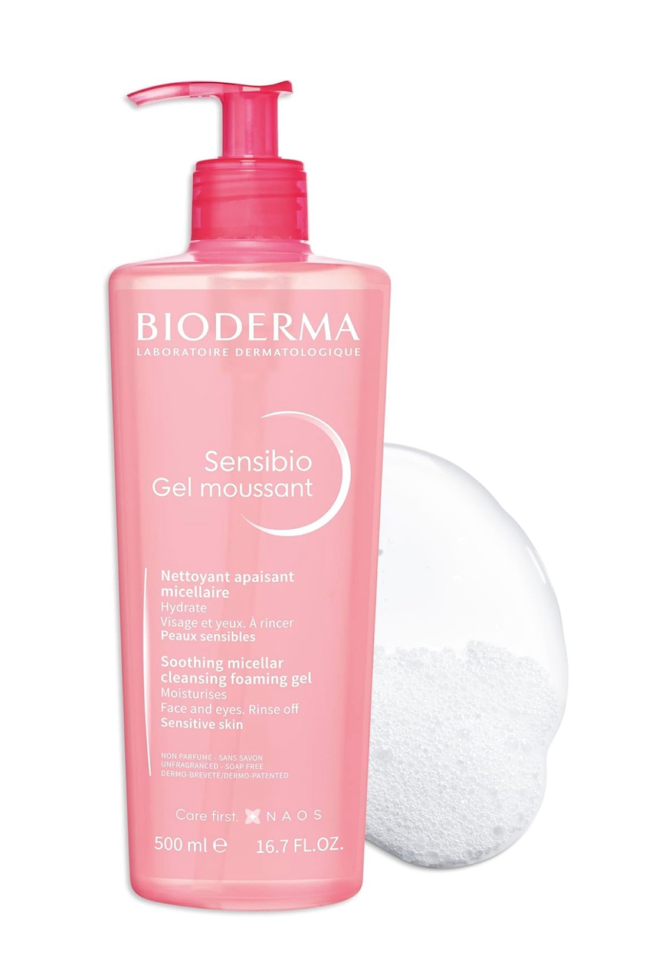 Gentle face wash with good ingredients 