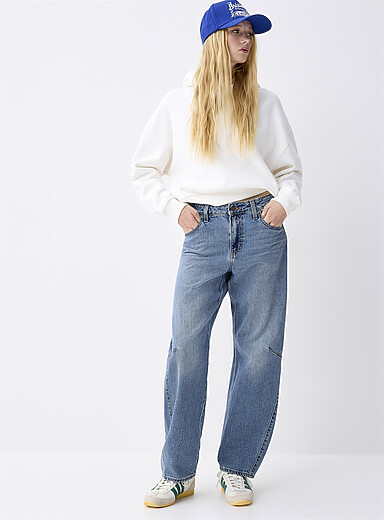 Dad relaxed barrel-leg jean | Simons