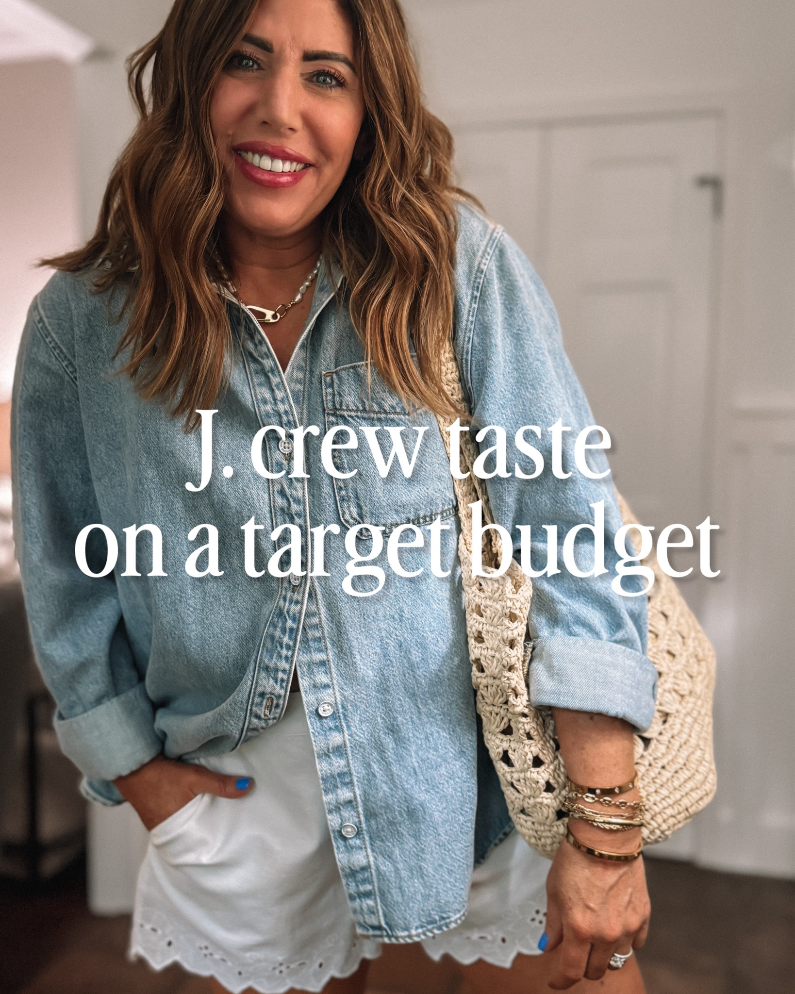 New arrivals for summer from @Target  and they are so good! Madewell Who?? these are all designer inspired pieces for less. great quality staples for summer that you can mix & match to create several outifts all summer long!

• tops/ medium
• denim jacket/ large
• denim shirt/ xl (I sized up for an oversized fit)
• White denim jeans/30
• White denim short shorts/29
• Athletic shorts/medium
• White muscle tee/medium
• Striped Terry Tank/medium
• Striped Terry shorts/medium
• Barrel pants/large (I got the large because the medium was sold out and they are pretty big so if you want a more fitted look stick with your true size)
• striped linen shirt/ large

#LTKOver40 #LTKSaleAlert #LTKootd