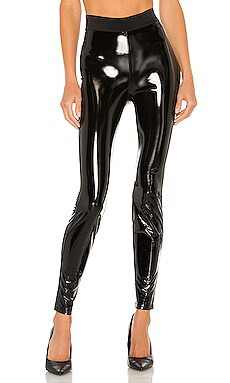 7 For All Mankind Liquid Legging in Black from Revolve.com | Revolve Clothing (Global)