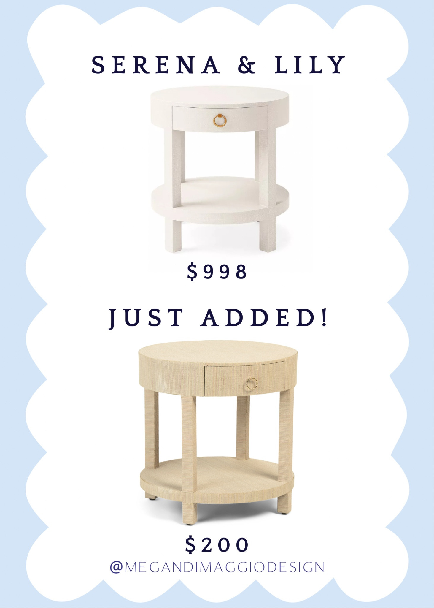 HIGH SELLOUT RISK!! I’ve been waiting for this Serena & Lily Driftway side table to restock for A YEAR!! 🙌🏻 I have the lighter color that came out last September, but I looove this natural color too!! 😍 and the quality is soo good! Will go fast!! 🛒🏃🏼‍♀️💨

#LTKSaleAlert #LTKHome #LTKFallSale