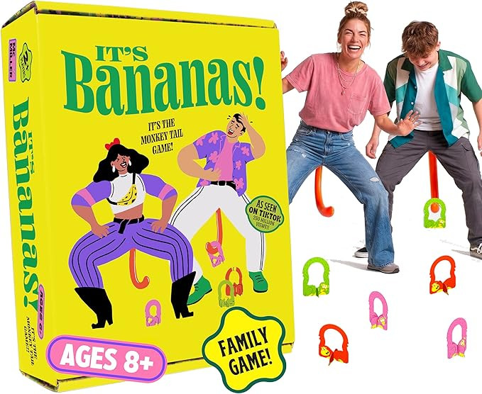 MCMILLER ENTERTAINMENT It’s Bananas – The Hilarious Monkey Tail Party Game for Adults & Famil... | Amazon (US)