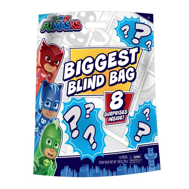 Just Play PJ Masks Biggest Blind Bag Ever, 8 pieces, Preschool Ages 3 up - Walmart.com | Walmart (US)