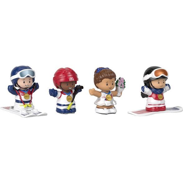 Fisher-Price Little People Team USA Winter Sports Collector Set | Target