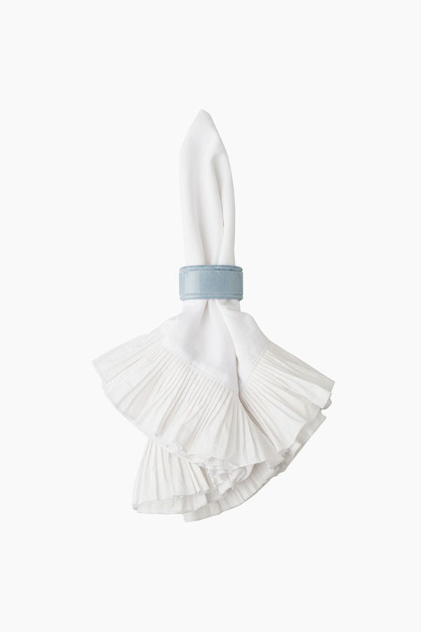 Puro Chambray Resin Napkin Ring | Juliska | Tuckernuck (US)