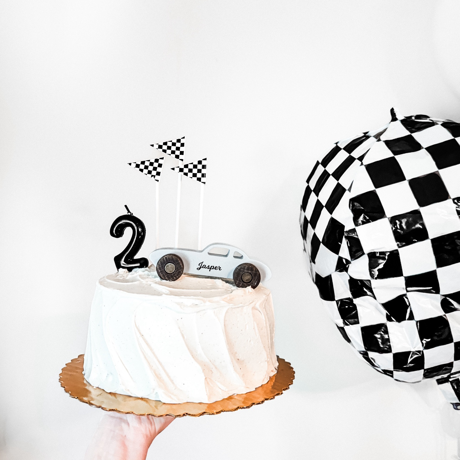 my DIY neutral race car birthday cake decorations for my sons 2nd birthday party 🏁🏎️🎂 #birthdayparty #birthdaydecor #toddlerbirthday #birthdaycake

#LTKFindsUnder50 #LTKParties #LTKFamily