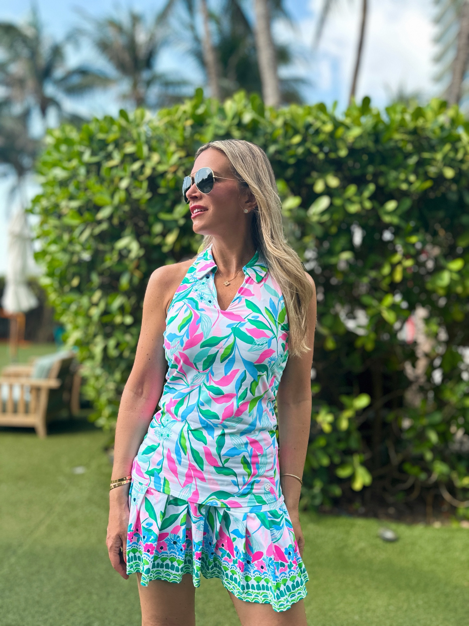 🌴🩷 #LillyLovers rejoice! A surprise sale just dropped today through June 28. Save up to 60% off. 🛒

My favorite @lillypulitzer these days is their athletic wear like this cute set 🩷  This sleeveless tank with matching skort is perfect for tennis, golf, pickleball, or hot girl walks ⛳️ 🎾 💁🏼‍♀️ I’m also a HUGE fan of the accessories section. I picked up the perfect preppy green and pink tumbler today! 🌴🩷



#LTKSummerSales #LTKOver40 #LTKActive