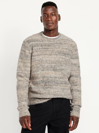 Wool-Blend Crew-Neck Sweater | Old Navy (US)